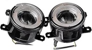 Car Front Fog Lamp For Suzuki For Jimny Fj 1998-2017 Car Angel Eye Fog Light Assembly 4F9Z15200Aa(Wh