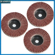 【热销家居】 3PC 3in Grinding Wheels Flap Discs Angle Grinder Sanding Disc Wood Abrasive Tool