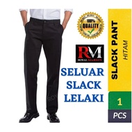 FORMAL PANTS MEN BUSINESS CASUAL PANT OFFICE WEAR SELUAR KERJA OFFICE SELUAR SLACK LELAKI HITAM MEN 