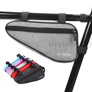 Waterproof Tripod Mountain Bike Bag Front Tube Bike Bag Pneumatic Mountain Bike Bag Tool Holder Road