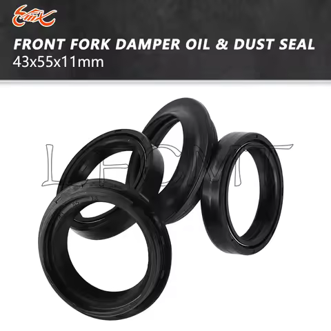 43x55x11 Front Fork Shock Oil Seal Dust Seal Fit for DUCATI MONSTER MULTISTRADA 1000 1100 S 1198 129