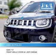 Suzuki Ignis JSL Accessories Front Grill Cover Jeep Chrome Model
