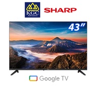 SHARP 43" AQUOS Full HD Google TV 2TC43GH3000X
