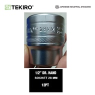 TEKIRO 1-INCH SOCKET WRENCH 12 PT 28 MM