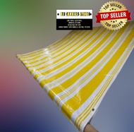9FT X 12FT HIGH QUALITY AWNING STRIPES MAYAMA TRAPAL TOLDA LONA TARPAULIN WATERPROOF MAKAPAL MATIBAY