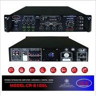 สินค้าขายดี!!!! แอมป์ขยาย AC พร้อม Bluetooth รุ่น CR-610SL ยี่ห้อ CLE คุณภาพดี Made in Thailand มาตร