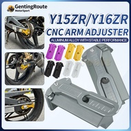 Y15 Y16 Y15ZR Y16ZR YAMAHA CNC Chain Adjuster Swing Arm Chain Adjuster Set End Cap CNC Alloy Standar