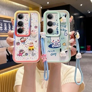 Casing For Realme C73 / C75 / C71 4G / C75X 4G / 14X 5G TPU Casing XX2TYGZ1 Stereo patung cantik tel