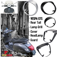 VESPA GTS 250 300 GTV 300 2019 2020 2021 Headlight Grill CV Rear Tail Lamp Grill Cover Housing Tail 