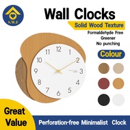 【Free match】Wall clock Clock Wall clock for living room Digital wall clock Seiko wall clock Wooden clock Nordic wall clock