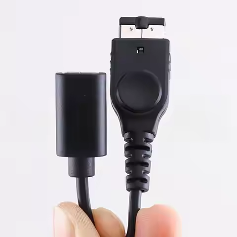 1/2PCS USB Type C Charging Cable For GBA SP Game Boy Advance With LED Indicator Light Power Supply W