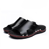 Joemen Sandal Kulit Pria Sendal Selop S 25 Outdoor Traveling