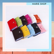 LEATHER CARD WALLET 24 CARD SLOT CARD HOLDER IMPORTED LEATHER