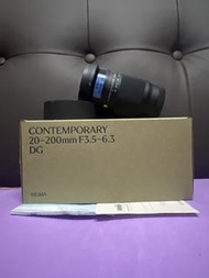 安心行貨 完美無瑕 全套有盒 香港行貨有保養 2028-11 Sigma Contemporary 20-200 20-200mm DG Sony E Mount 最新款