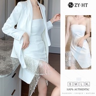 ZY·HT Rom Dress Eravogue Fashion Sexy Tube Top Mini Dress 9264