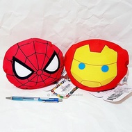 Cute Kawaii Japan Marvel Tsum Tsum Spider Man &amp; Iron Man Small Tissue Pack Holder Case Cover Plush