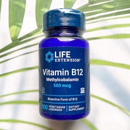 Methylcobalamin Vitamin B12 500 mcg 100 Vegetarian Lozenges (Life Extension) B 12 Nourishes The Nerv