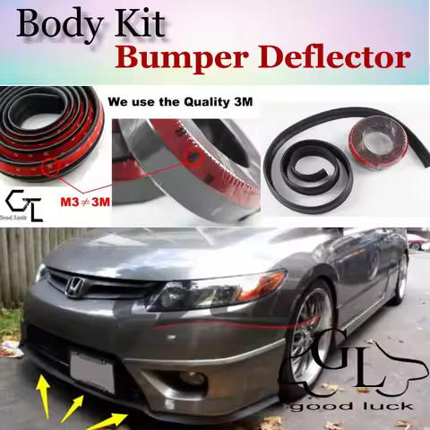 For HONDA Civic Type R Si EG EH EJ EK EM ES EP EV FD FA FG FK FN FB Bumper Lip Lips / Front Spoiler 