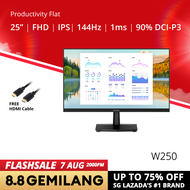 PRISM+ W250 25" 144Hz Productivity Flat Monitor [1920 x 1080][NEW UPGRADE FROM 24]