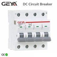 GEYA MCB DC 1000V MCB Mini Circuit Breaker DC 6A 10A 16A 20A 25A 32A 40A 50A 63A 4 Poles IEC60947