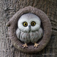 Ornaments Resin Garden New Products Crafts Ornaments Courtyard Owls Young Eagles Creative Outdoor Tr