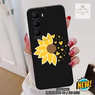 HP Infinix Hot 60 Case 60i/ - Rajacase - Infinix Hot 60 casing 60i/ - Flower case Motif - Cellphone 