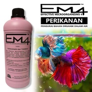 Bioactivator EM4 fisheries microba good to maintain aquarium and pond water quality 100ml to 1L S113
