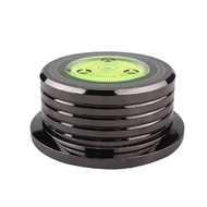 pinkdayone-SG Record Weight Stabilizer 50Hz Bubble Level Speed Detection Turntable LP Disc Clamp for