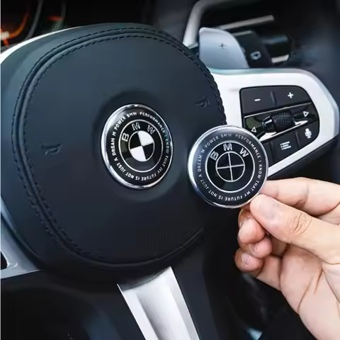 1/4/7pcs 81/72/46/56/68/mm Car Front Rear Logo Wheel Hub Center Cover Steering Wheel Center Stickers