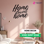 Home Wall Decoration with Writing "HOME Sweet HOME" | Modern Home Wall Decoration