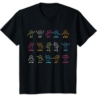 Algebra Dance Funny Graph Figures Math Equation Teacher T-Shirt