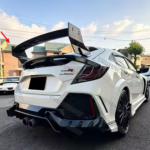 For Hatchback Honda Civic FK4 FK7 FK8 Tenth Generation Civic High Quality ABS Car Rear Spoiler Wing 