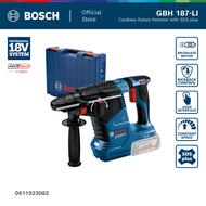 BOSCH GBH 187-LI Professional สว่านโรตารี่ไร้สาย 18V ONECHUCK 2.4J (รหัส 0611923082)