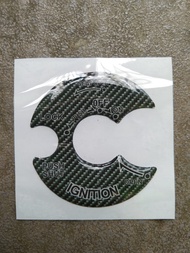 STIKER TIMBUL TUTUP KUNCI KONTAK YAMAHA / EMBLEM TUTUP KUNCI KONTAK YAMAHA / NMAX / AEROX / SOUL GT 