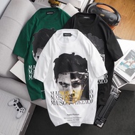 Oversize unisex fashion t-shirt, quality print, genuine 2-way cotton fabric AT911