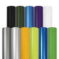 Matte Black Vinyl Car Wrap Car Motorcycle Scooter DIY Styling Adhesive Film