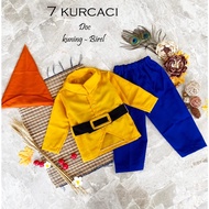 Azzafran - Boys' Dwarf Costume Cute and Cute Dwarf Fairy Tale Cosplay Suit