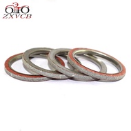 4PCS FOR KAWASAKI ZL400 B/C/ Eliminator 1988 1989 ZL400 D1/D2 1994 1995 ZR400 1990 1991 Exhaust Pipe