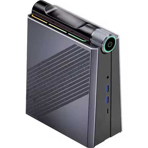 Popular.Mini PC, AMD Ryzen 9 6900HX(up to 4.9 GHz), 32GB DDR4 1TB NVME SSD Mini Tower PC, AMD Radeon