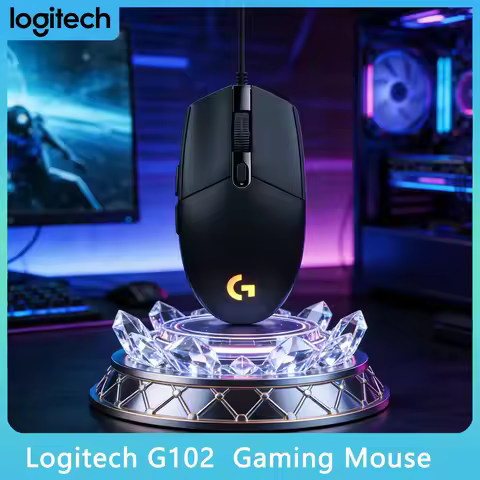 Logitech G102/G203 Prodigy RGB Sync Gaming Mouse with Custom Light Effects
