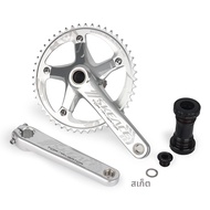 SKEVCE แผนที่จักรยาน Crankset 144BCD 48T 165 มม.BB91 SINGLE Crankset สําหรับจักรยานเกียร์คงที่ Crank