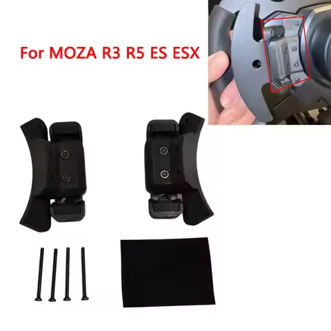 Racing Simulator Magnetic Paddle Shifter Mod Modification Kit For MOZA R5 ES/R3 ESX