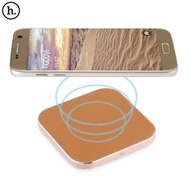 HOCO CW2 PU LEATHER ALUMINUM ALLOY FRAME QI WIRELESS CHARGER QI-ENABLED DEVICES