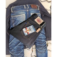 20WR/20oz Raw Denim Jeans/Def Blue/Mid-Waist Style /