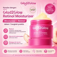 Glad2Glow Retinol Moisturizer Peach Extract | Anti-Aging, Acne Scars, Brightening & Moisturizing Nig