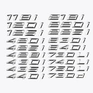 3d ABS Car Trunk Letters For BMW 120i 125i 218i 220i 320i 325i 330i 420i 430i 520i 525i 530i 630i 73