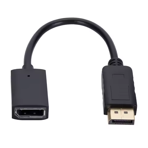 DP Male To Female Conversion Cable Mini DP To HDMI-compatible Signal Converter Cable Support DP V1.2