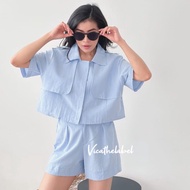 (vicathelabel) Aizen Crop Set