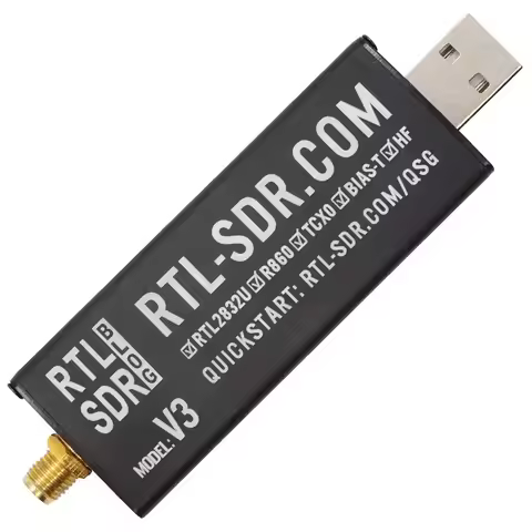 2025 RTL-SDR Blog RTL SDR V3 R860（R820T2） RTL2832U 1PPM TCXO SMA RTLSDR Software Defined Radio (Dong