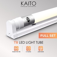 【FULL SET】 T8 LED Tube Lampu Led Siling Led Ceiling Light Panjang Lampu Kalimantang Led Set With Casing Bracket SIRIM